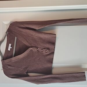 Womens Emory Park ls  cropped shirt NWOT size M